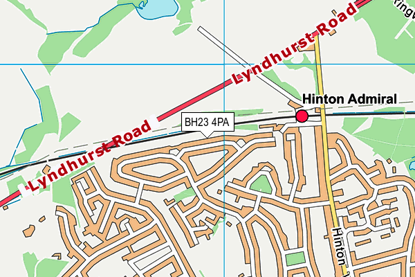 BH23 4PA map - OS VectorMap District (Ordnance Survey) BH23 4PA map - OS VectorMap District (Ordnance Survey)