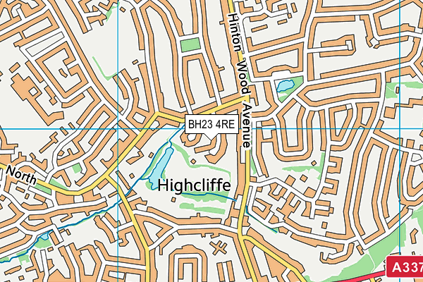 BH23 4RE map - OS VectorMap District (Ordnance Survey) BH23 4RE map - OS VectorMap District (Ordnance Survey)