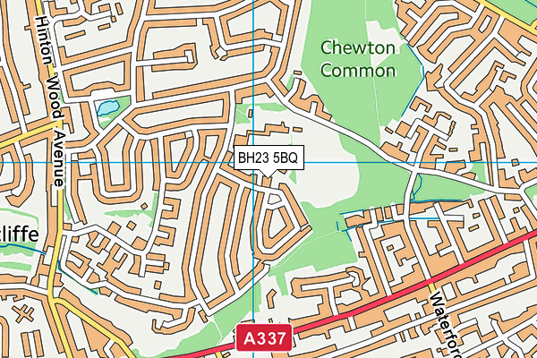BH23 5BQ map - OS VectorMap District (Ordnance Survey) BH23 5BQ map - OS VectorMap District (Ordnance Survey)