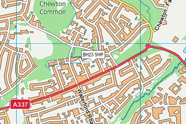 BH23 5HP map - OS VectorMap District (Ordnance Survey) BH23 5HP map - OS VectorMap District (Ordnance Survey)