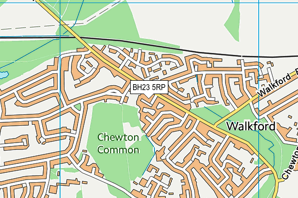 BH23 5RP map - OS VectorMap District (Ordnance Survey) BH23 5RP map - OS VectorMap District (Ordnance Survey)