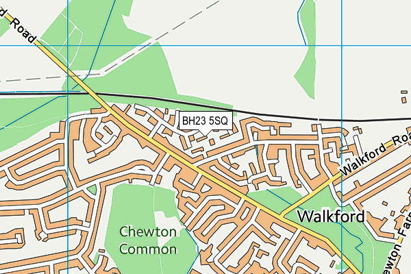 BH23 5SQ map - OS VectorMap District (Ordnance Survey) BH23 5SQ map - OS VectorMap District (Ordnance Survey)