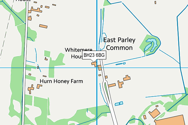 BH23 6BG map - OS VectorMap District (Ordnance Survey) BH23 6BG map - OS VectorMap District (Ordnance Survey)