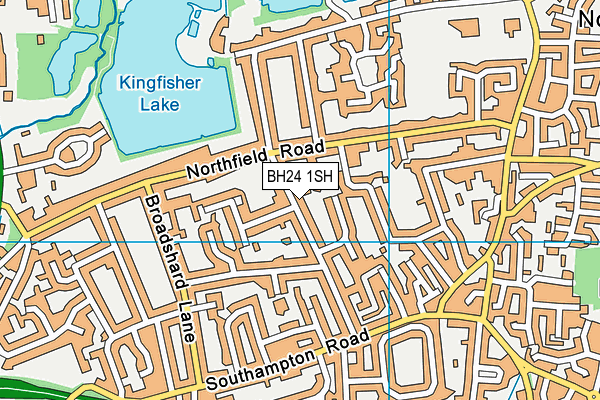 BH24 1SH map - OS VectorMap District (Ordnance Survey) BH24 1SH map - OS VectorMap District (Ordnance Survey)