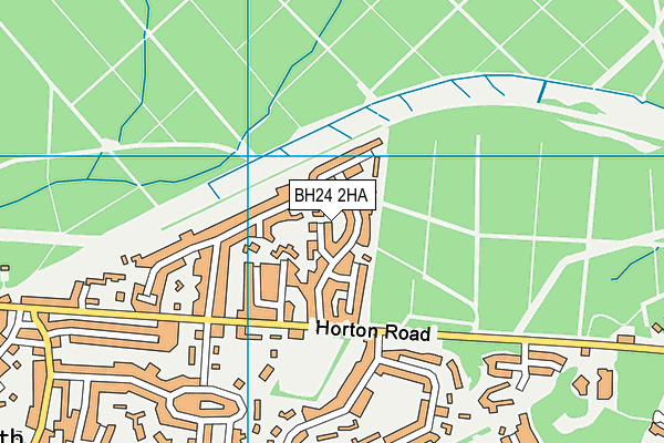 BH24 2HA map - OS VectorMap District (Ordnance Survey) BH24 2HA map - OS VectorMap District (Ordnance Survey)