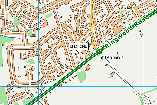 BH24 2NU map - OS VectorMap District (Ordnance Survey) BH24 2NU map - OS VectorMap District (Ordnance Survey)