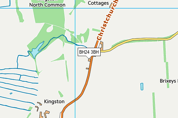 BH24 3BH map - OS VectorMap District (Ordnance Survey) BH24 3BH map - OS VectorMap District (Ordnance Survey)