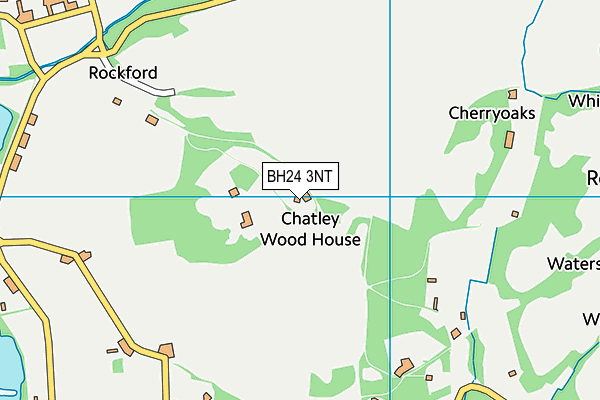 BH24 3NT map - OS VectorMap District (Ordnance Survey) BH24 3NT map - OS VectorMap District (Ordnance Survey)