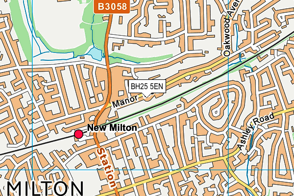 BH25 5EN map - OS VectorMap District (Ordnance Survey) BH25 5EN map - OS VectorMap District (Ordnance Survey)