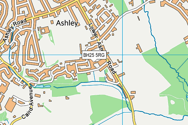BH25 5RG map - OS VectorMap District (Ordnance Survey) BH25 5RG map - OS VectorMap District (Ordnance Survey)