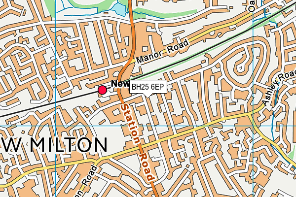 BH25 6EP map - OS VectorMap District (Ordnance Survey) BH25 6EP map - OS VectorMap District (Ordnance Survey)
