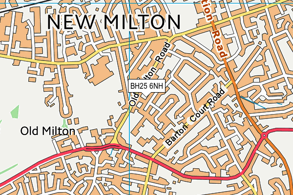 BH25 6NH map - OS VectorMap District (Ordnance Survey) BH25 6NH map - OS VectorMap District (Ordnance Survey)