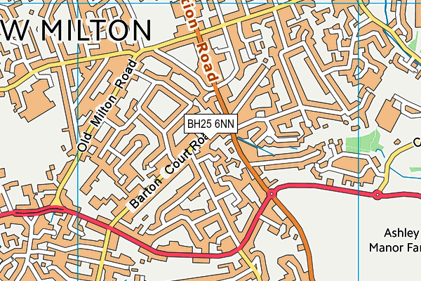 BH25 6NN map - OS VectorMap District (Ordnance Survey) BH25 6NN map - OS VectorMap District (Ordnance Survey)
