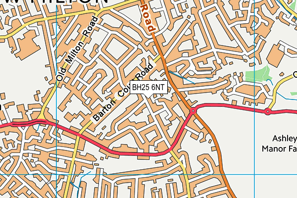 BH25 6NT map - OS VectorMap District (Ordnance Survey) BH25 6NT map - OS VectorMap District (Ordnance Survey)