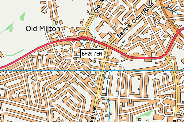 BH25 7EN map - OS VectorMap District (Ordnance Survey) BH25 7EN map - OS VectorMap District (Ordnance Survey)