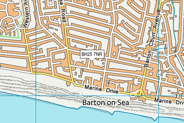 BH25 7NR map - OS VectorMap District (Ordnance Survey) BH25 7NR map - OS VectorMap District (Ordnance Survey)