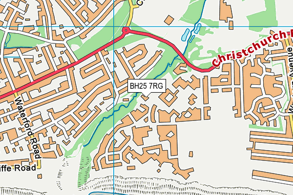 BH25 7RG map - OS VectorMap District (Ordnance Survey) BH25 7RG map - OS VectorMap District (Ordnance Survey)
