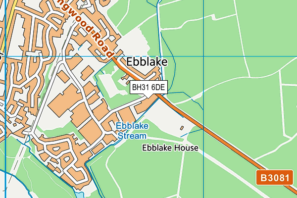 BH31 6DE map - OS VectorMap District (Ordnance Survey) BH31 6DE map - OS VectorMap District (Ordnance Survey)