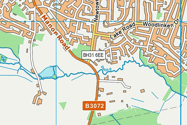 BH31 6EE map - OS VectorMap District (Ordnance Survey) BH31 6EE map - OS VectorMap District (Ordnance Survey)
