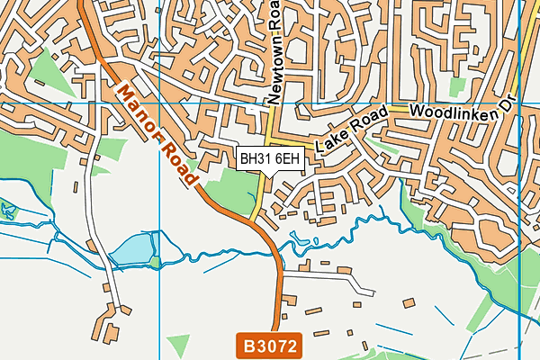 BH31 6EH map - OS VectorMap District (Ordnance Survey) BH31 6EH map - OS VectorMap District (Ordnance Survey)