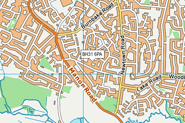 BH31 6PA map - OS VectorMap District (Ordnance Survey) BH31 6PA map - OS VectorMap District (Ordnance Survey)