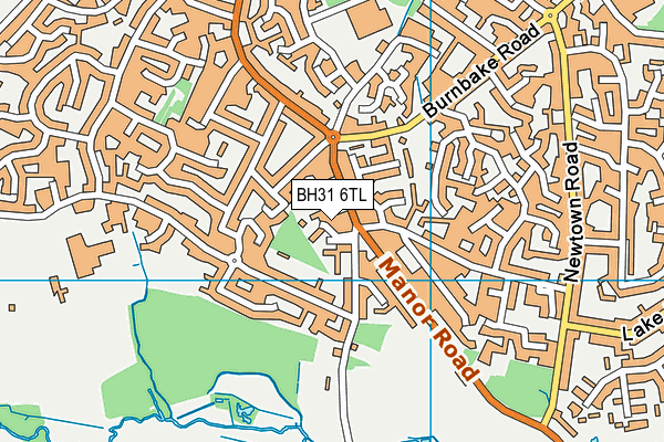 BH31 6TL map - OS VectorMap District (Ordnance Survey) BH31 6TL map - OS VectorMap District (Ordnance Survey)