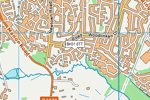 BH31 6TT map - OS VectorMap District (Ordnance Survey) BH31 6TT map - OS VectorMap District (Ordnance Survey)