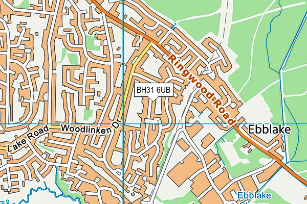 BH31 6UB map - OS VectorMap District (Ordnance Survey) BH31 6UB map - OS VectorMap District (Ordnance Survey)