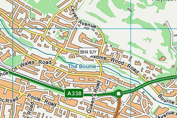 BH4 9JY map - OS VectorMap District (Ordnance Survey) BH4 9JY map - OS VectorMap District (Ordnance Survey)