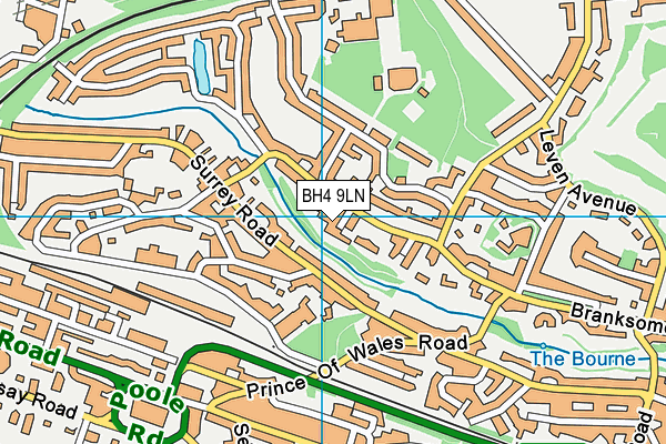 BH4 9LN map - OS VectorMap District (Ordnance Survey) BH4 9LN map - OS VectorMap District (Ordnance Survey)