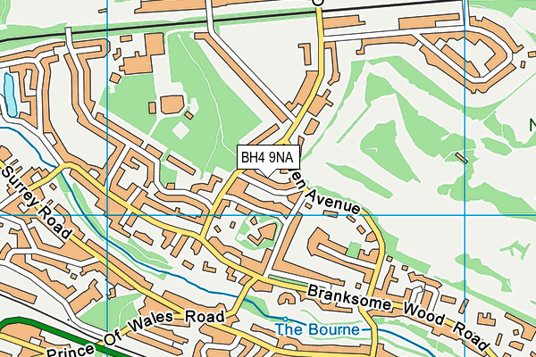 BH4 9NA map - OS VectorMap District (Ordnance Survey) BH4 9NA map - OS VectorMap District (Ordnance Survey)