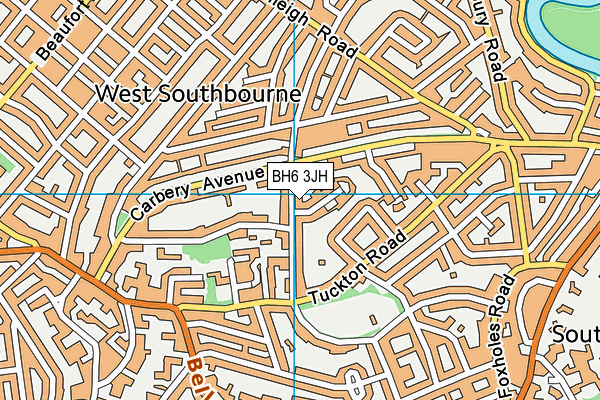 BH6 3JH map - OS VectorMap District (Ordnance Survey) BH6 3JH map - OS VectorMap District (Ordnance Survey)