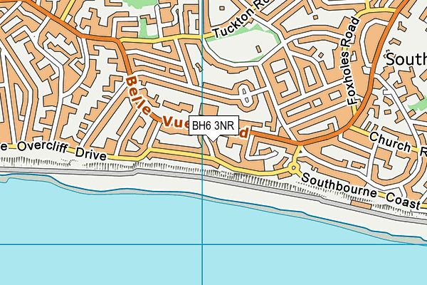 BH6 3NR map - OS VectorMap District (Ordnance Survey) BH6 3NR map - OS VectorMap District (Ordnance Survey)