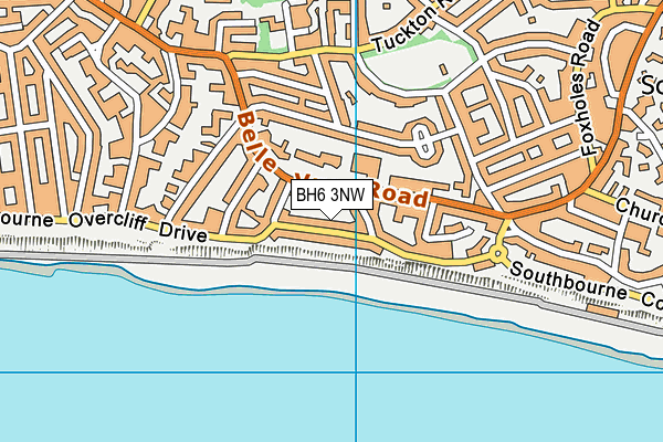 BH6 3NW map - OS VectorMap District (Ordnance Survey) BH6 3NW map - OS VectorMap District (Ordnance Survey)