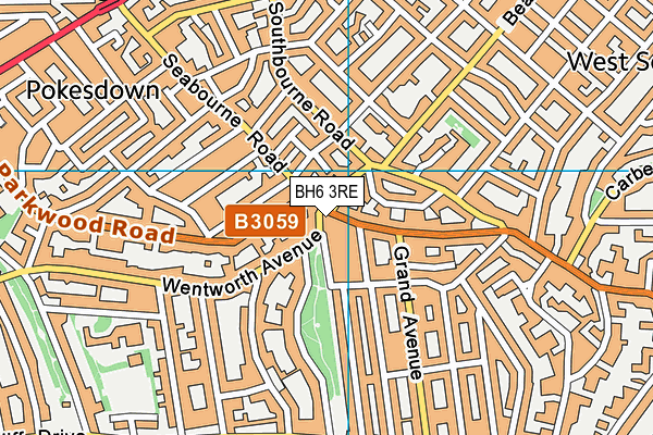 BH6 3RE map - OS VectorMap District (Ordnance Survey) BH6 3RE map - OS VectorMap District (Ordnance Survey)