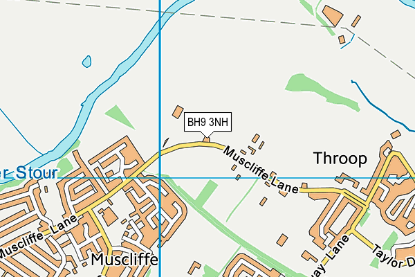 BH9 3NH map - OS VectorMap District (Ordnance Survey) BH9 3NH map - OS VectorMap District (Ordnance Survey)