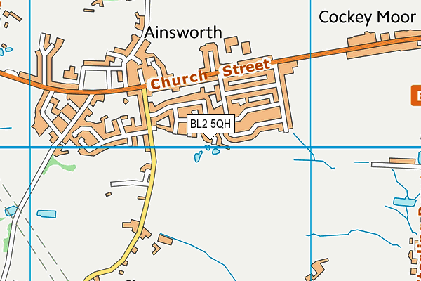 BL2 5QH map - OS VectorMap District (Ordnance Survey) BL2 5QH map - OS VectorMap District (Ordnance Survey)