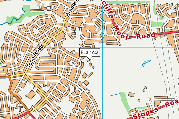 BL3 1AQ map - OS VectorMap District (Ordnance Survey) BL3 1AQ map - OS VectorMap District (Ordnance Survey)