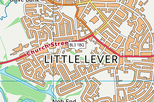 BL3 1BQ map - OS VectorMap District (Ordnance Survey) BL3 1BQ map - OS VectorMap District (Ordnance Survey)