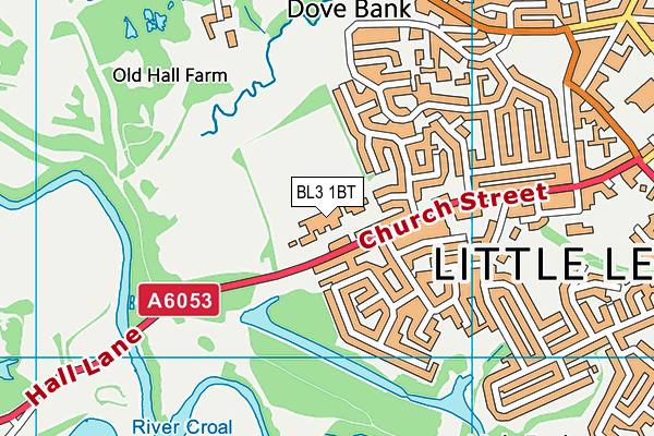 BL3 1BT map - OS VectorMap District (Ordnance Survey) BL3 1BT map - OS VectorMap District (Ordnance Survey)