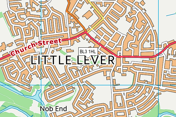 BL3 1HL map - OS VectorMap District (Ordnance Survey) BL3 1HL map - OS VectorMap District (Ordnance Survey)