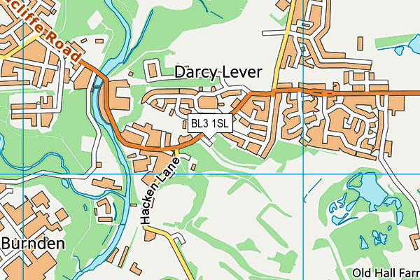 BL3 1SL map - OS VectorMap District (Ordnance Survey) BL3 1SL map - OS VectorMap District (Ordnance Survey)