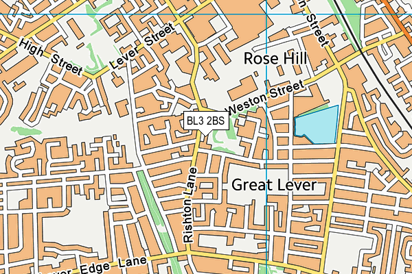 BL3 2BS map - OS VectorMap District (Ordnance Survey) BL3 2BS map - OS VectorMap District (Ordnance Survey)