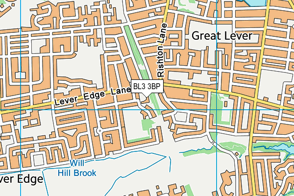 BL3 3BP map - OS VectorMap District (Ordnance Survey) BL3 3BP map - OS VectorMap District (Ordnance Survey)
