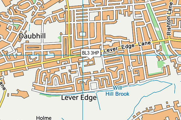 BL3 3HP map - OS VectorMap District (Ordnance Survey) BL3 3HP map - OS VectorMap District (Ordnance Survey)