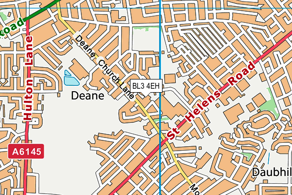 BL3 4EH map - OS VectorMap District (Ordnance Survey) BL3 4EH map - OS VectorMap District (Ordnance Survey)