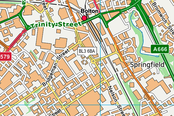 BL3 6BA map - OS VectorMap District (Ordnance Survey) BL3 6BA map - OS VectorMap District (Ordnance Survey)