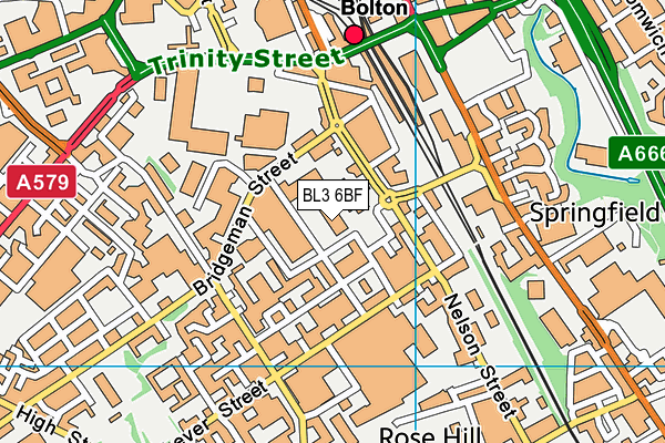 BL3 6BF map - OS VectorMap District (Ordnance Survey) BL3 6BF map - OS VectorMap District (Ordnance Survey)