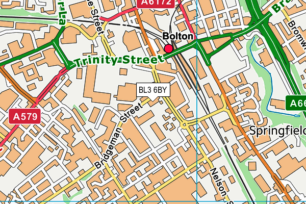 BL3 6BY map - OS VectorMap District (Ordnance Survey) BL3 6BY map - OS VectorMap District (Ordnance Survey)