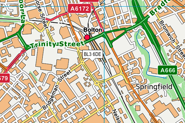 BL3 6DE map - OS VectorMap District (Ordnance Survey) BL3 6DE map - OS VectorMap District (Ordnance Survey)
